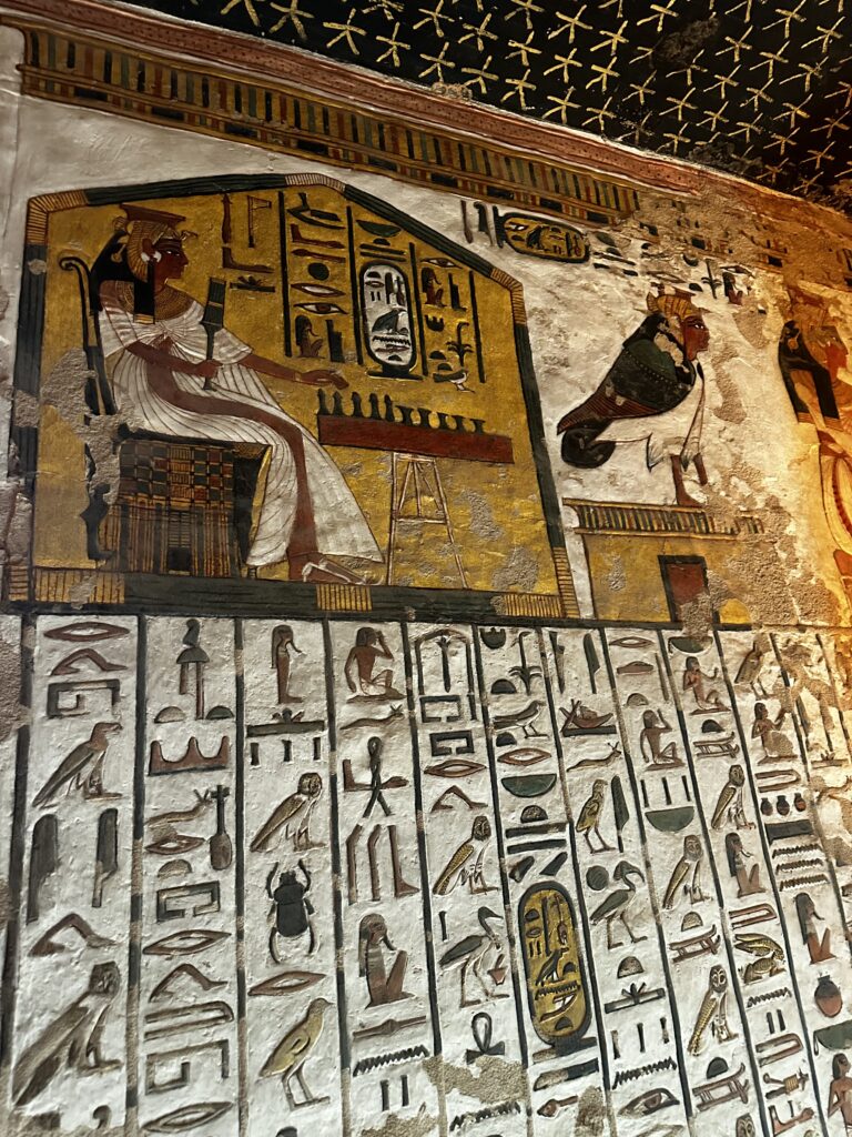 Nefertari's Tomb ft Nefertari Playing Chess