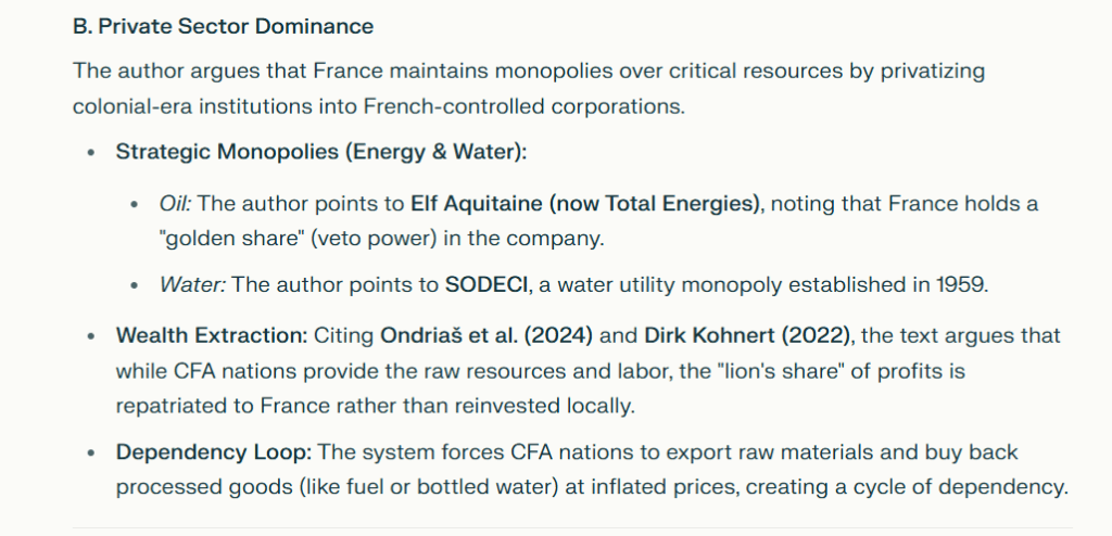 Here is the 3rd part of perplexity's analysis