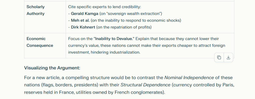 Here is the 5th and final part of perplexity's anaylsis